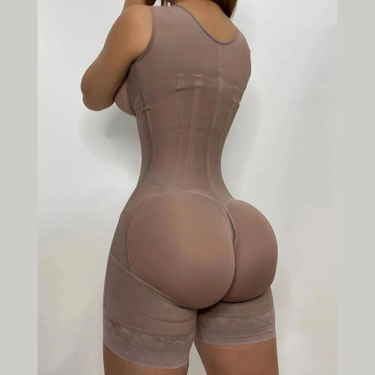 High-Waist Fajas Colombianas: Post-Surgical Support, Tummy & Butt Enhancement