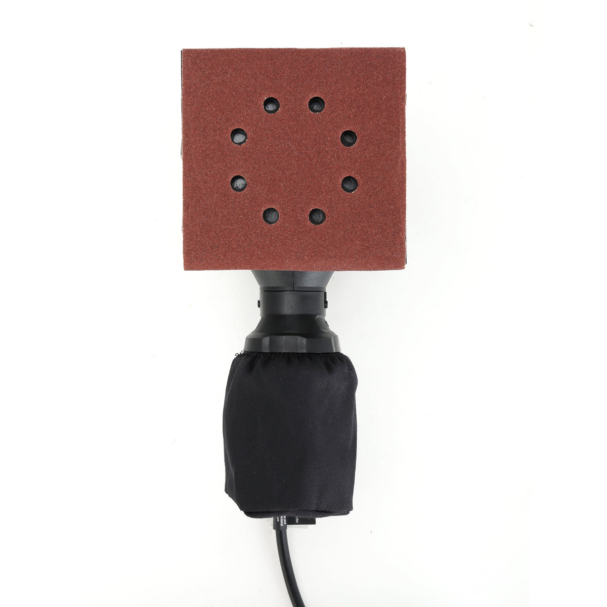 2 Amp Corded 1/4-Sheet Palm Sander with Dust Bag, Vacuum Hose Adapter, Punch Plate & 3 Sanding Sheets
