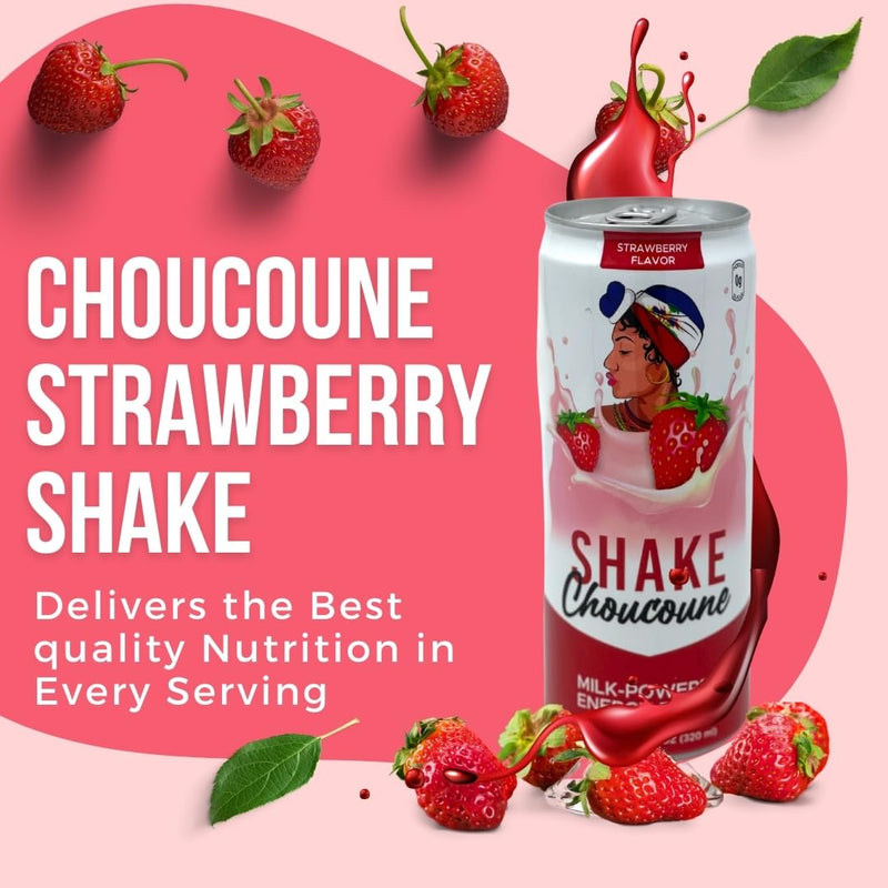 choucoune strawberry protein shake