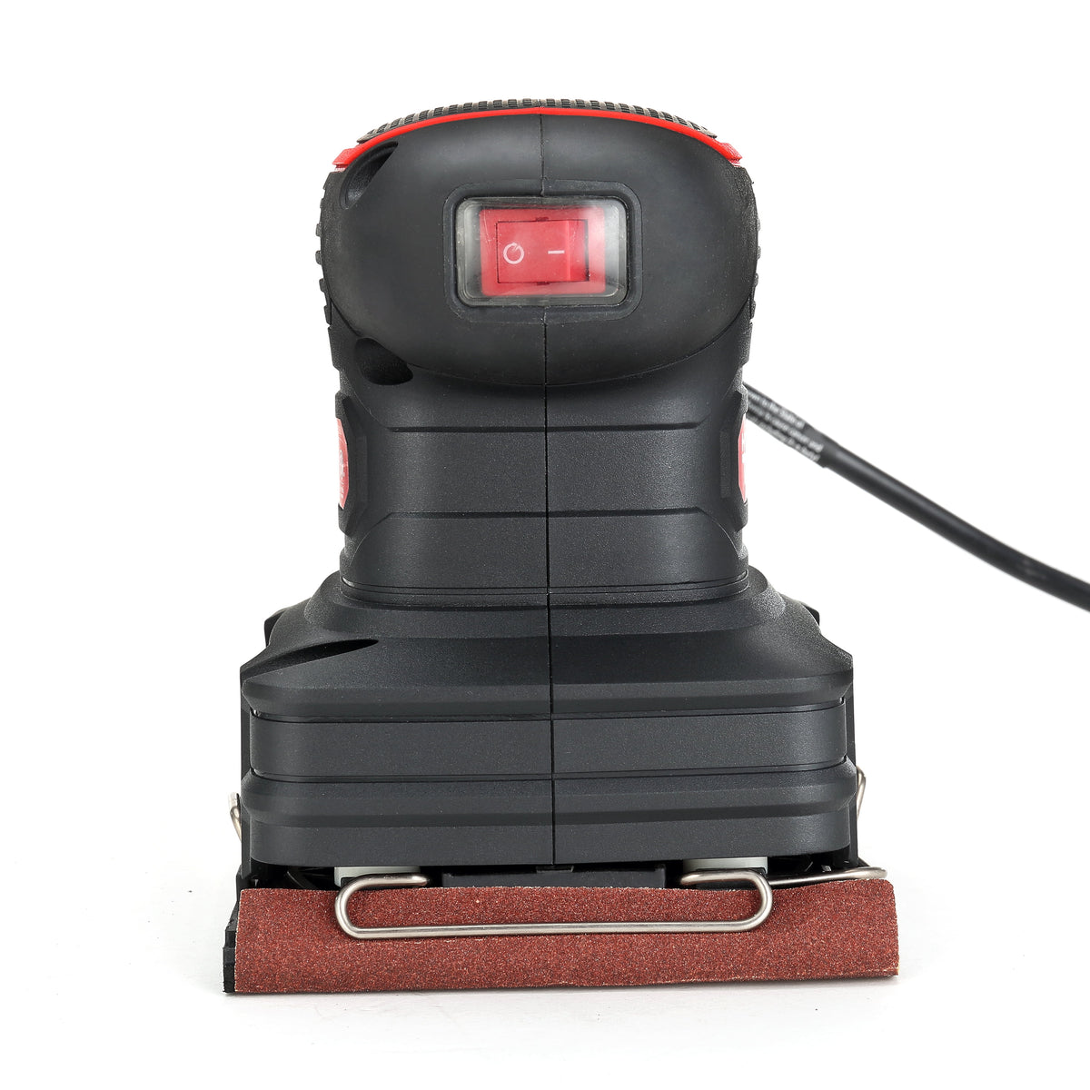 2 Amp Corded 1/4-Sheet Palm Sander with Dust Bag, Vacuum Hose Adapter, Punch Plate & 3 Sanding Sheets