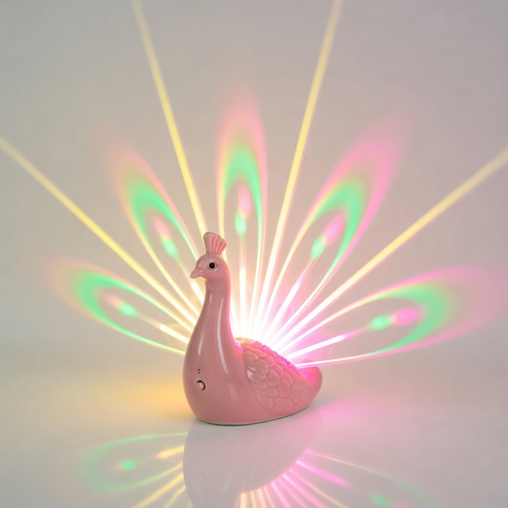 Peacock Wall Night Light